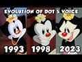 Evolution Of Dot S Voice In Animaniacs 1993 2023