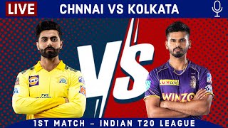 LIVE: Chennai Vs Kolkata | Last 10 Overs |  IPL 2022 Live Scores &  hindi Commentary | Live IPL 2022
