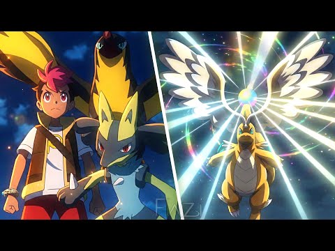 Liko And Roy VS The Six Heroes FULL BATTLE - Pokemon Horizons AMV
