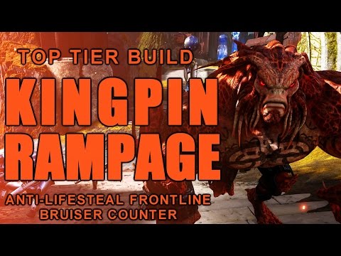 Paragon: Top Tier RAMPAGE Build/Guide | Anti-Lifesteal Frontline BRUISER!