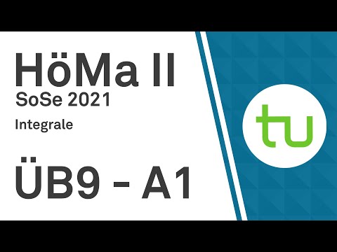Integrale - TU Dortmund, Höhere Mathematik II (BCI/BW/MLW)