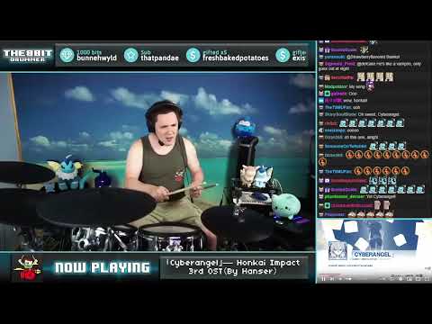 The8BitDrummer plays "「Cyberangel」—— Honkai Impact 3rd OST（By Hanser）" | Honkai Impact 3rd