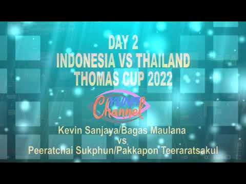 Highlights Pertandingan | Matchday 2 | Indonesia VS Thailand | Thomas Cup 2022 |