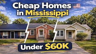 3 Cheap Homes Under $60K in Mississippi
