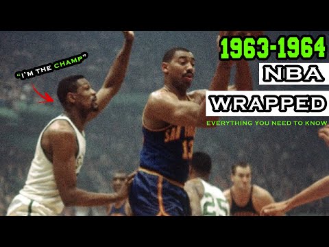 1963-1964 NBA SEASON IN 7 MINUTES | NBA WRAPPED *RARE FOOTAGE*