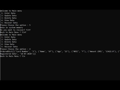 Bank Information Management In Python With Source Code Source Code Projects