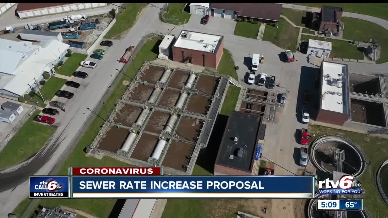 Sewer rate increase proposal