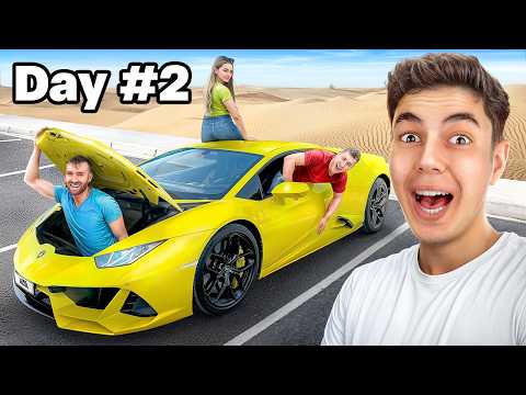 4 Friends Lived In A Lamborghini For 48 Hours