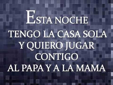 CASA SOLA LETRA/VIDEO OFICCIAL