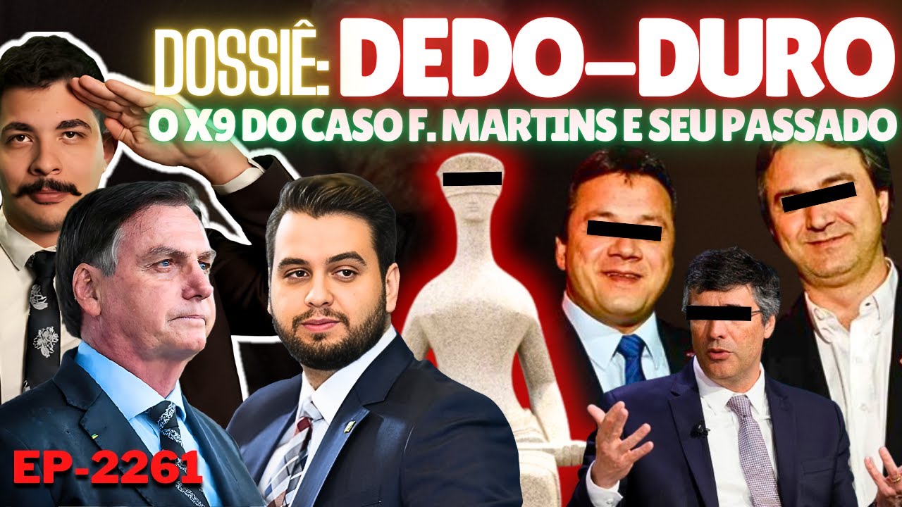 Dossiê: DEDO-DURO – O X9 do Caso Filipe Martins e Seu PASSADO em 2019. A FALHA Estrutural da Direita