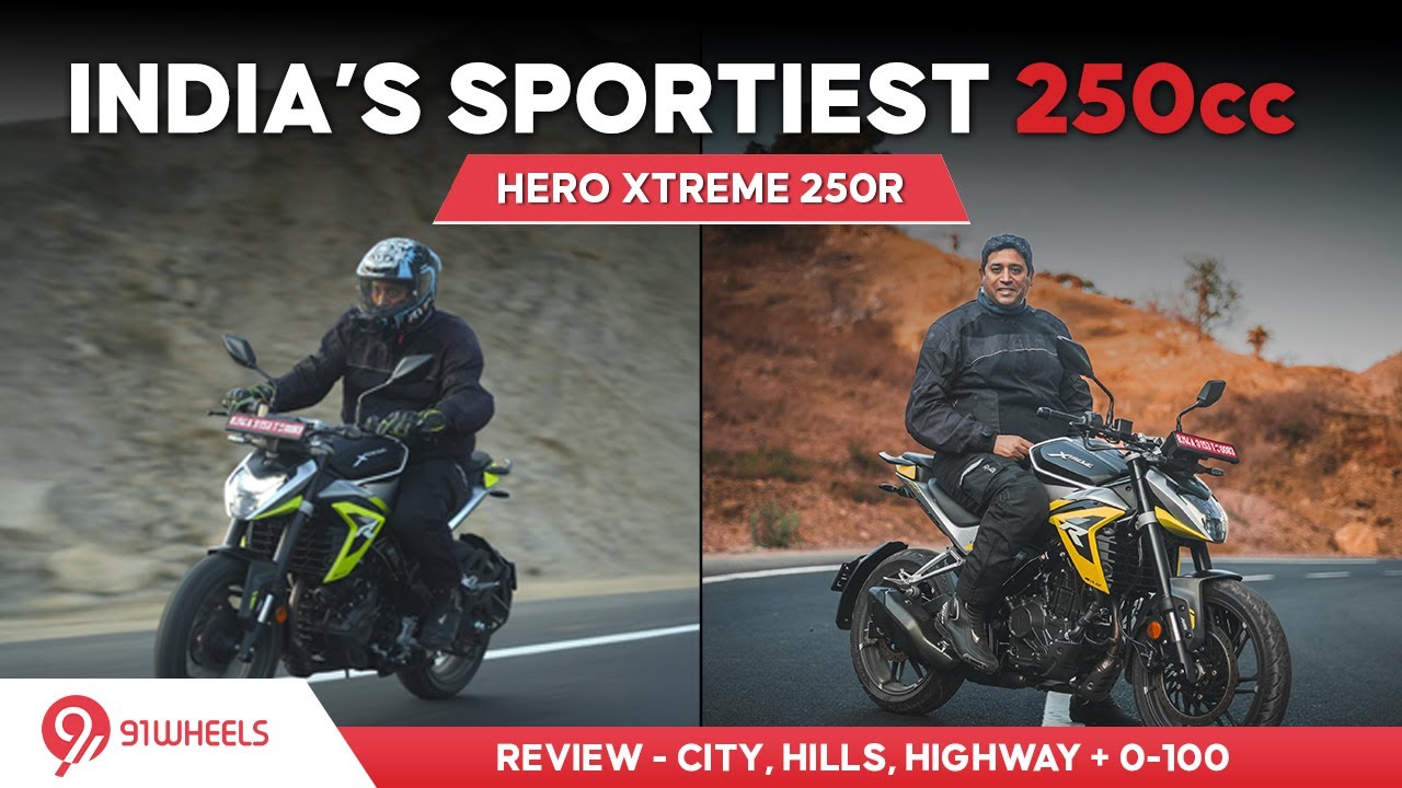 2025 Hero Xtreme 250R Ride Review Including 0-100 || City, Hills, Highway Performance