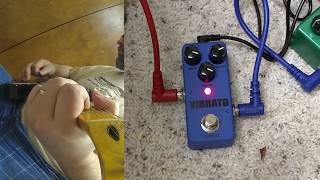 Video thumbnail for KOKKO VIBRATO Electric Guitar Effect Pedal by SC Budget Studio