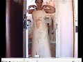 582 Butcher Lady In Rubber Apron After Slaughtering Chickens