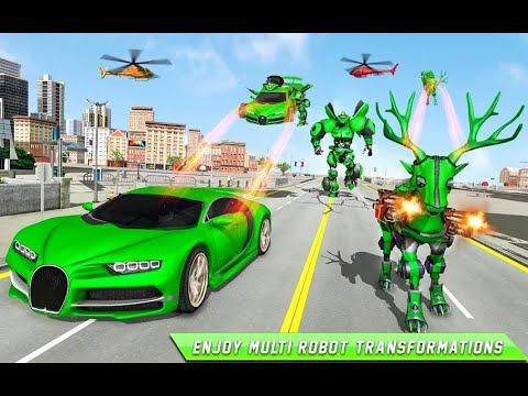 Deer Robot Car Transforming Battle Game