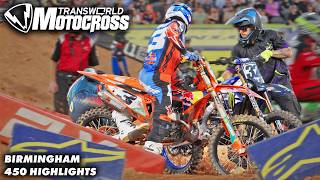 Birmingham Supercross [450] Trackside Highlights | Hunter Lawrence Extends Points Gap