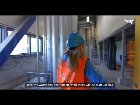 Sundsvall Energi - tour of Korstaverket (english)