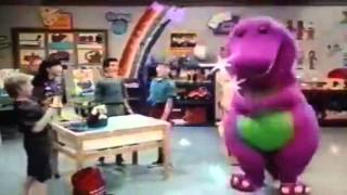 Barney comes to life (Friday is Popcorn!)