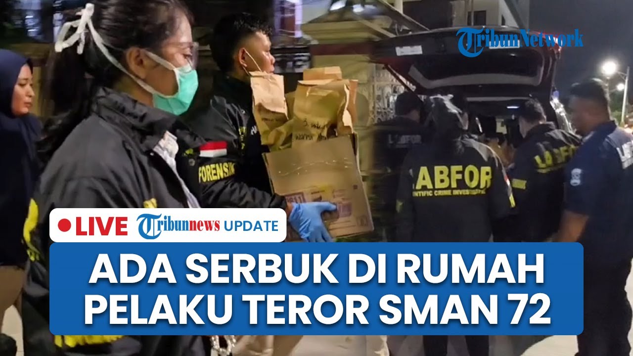 LIVE: Korban Ledakan SMAN 72 Meningkat Jadi 96, Puslabfor Temukan Paket Isi Serbuk di Rumah Pelaku