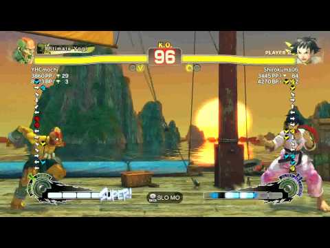 SSF4 AE Dhalsim (YHCmochi) vs Makoto (Shirokuma06) Japanese Ranking Match