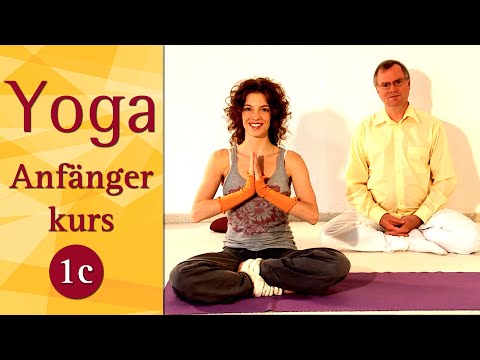 1C Entspannung und neue Kraft mit Yoga in 15 Minuten - Yoga Vidya Anfängerkurs