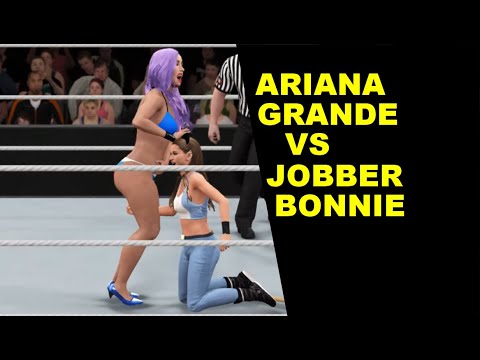 WWE 2K17 Ariana Grande vs Jobber Bonnie - No Holds