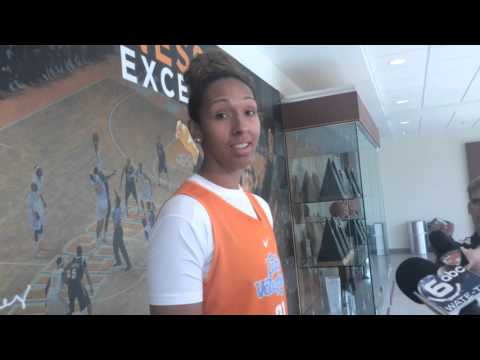 Mercedes Russell talks about foot surgery