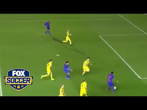 Jordi Mboula scores a beauty for Barcelona youth team | @TheBuzzer | FOX SOCCER