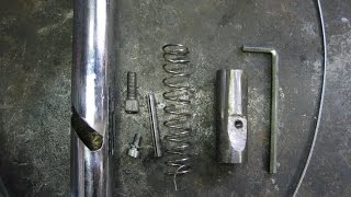 Internal Throttle for motorcycle bars homemade cheap and easy