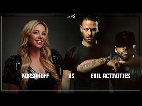 KORSAKOFF VS EVIL ACTIVITIES | War of melodies | HARDCORE MIX