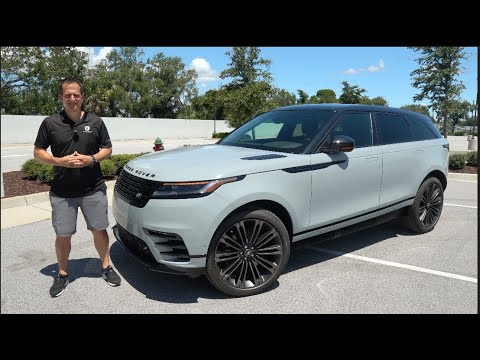 The 2026 Range Rover Velar is a BETTER midsize luxury SUV than a BMW X5