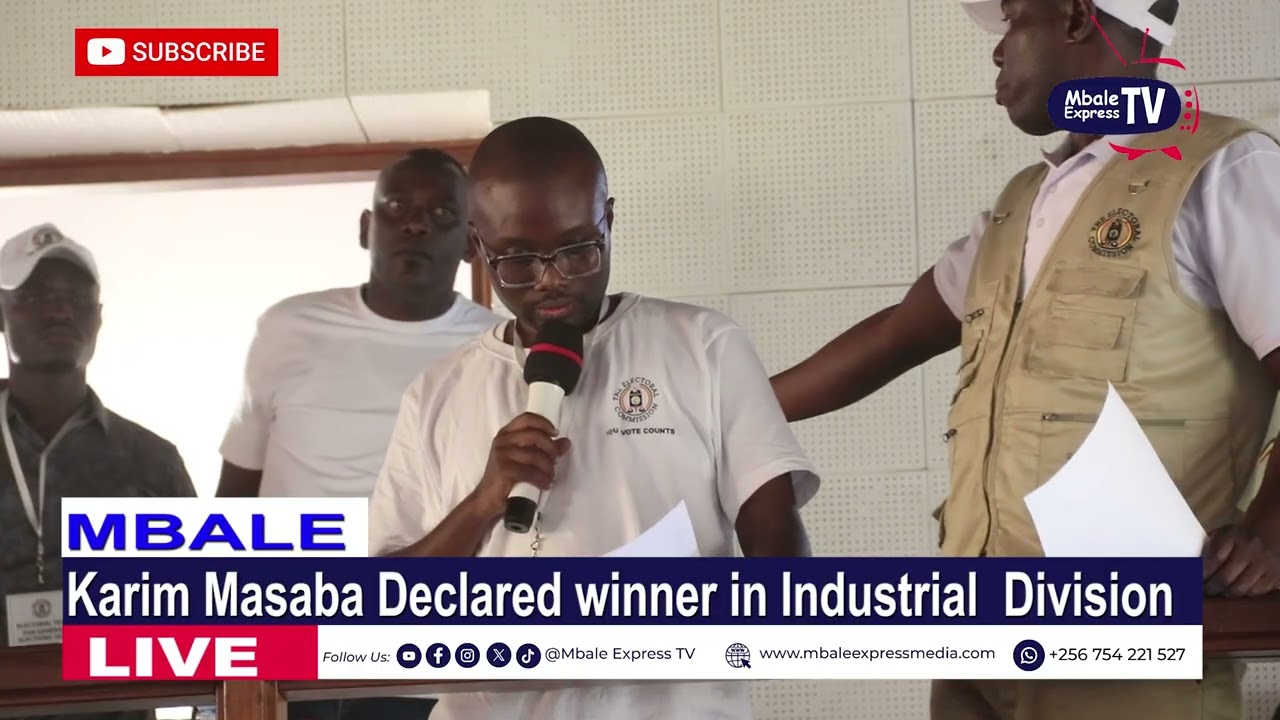 Karim Masaba wins Industrial Division MP Race 