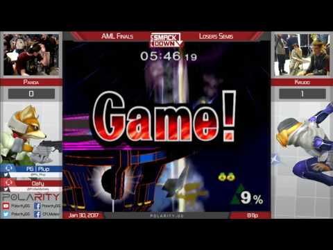 AML 3 Finals - Panda (Fox) vs Krudo (Sheik) - Losers Semis