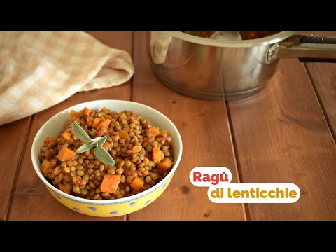 Sugo o ragù di lenticchie - Ricetta facile e semplice