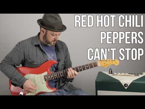 Red Hot Chili Peppers "Can't Stop" Guitar Lesson