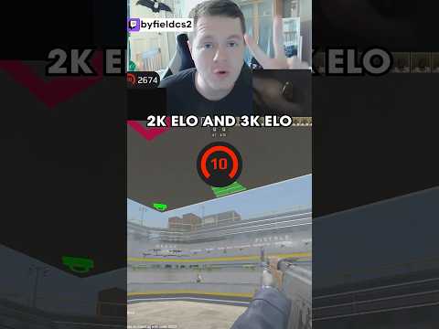 Difference between 2.5k elo player and a 3k elo player? #cs2 #byfieldcs2 #cs2moments #cs2pro #faceit