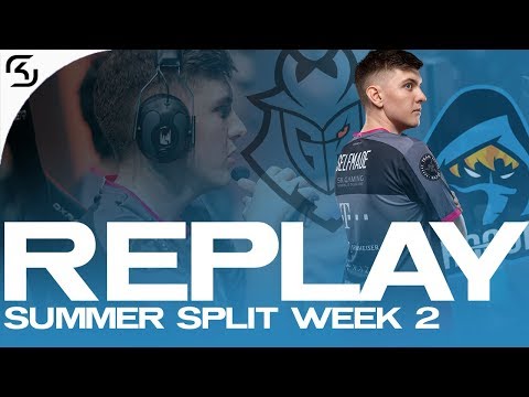 REPLAY: SK vs G2 and RGE | SK LEC WEEK 2