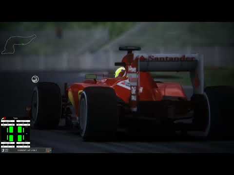 Ferrari F138 @ Imola | 1:25.6 | Mouse and Keyboard