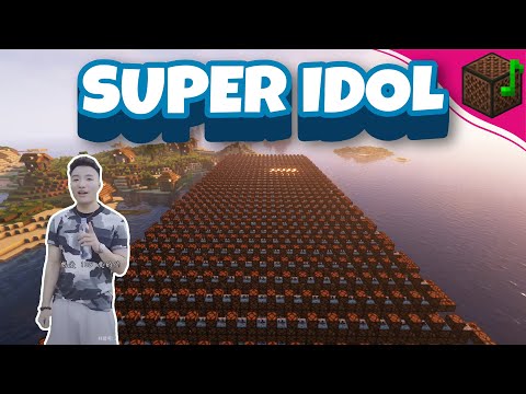 Love you at 105°C / Asi Super Idol | Minecraft Note Block Song