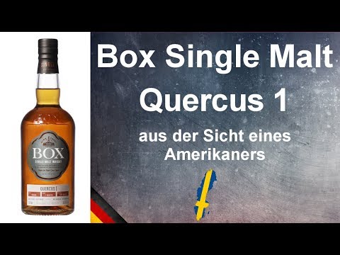 Box Single Malt Quercus 1 Schwedische Whisky Verkostung #653 von WhiskyJason