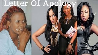 Lady Saw Writes Letter of  Apology To Tifa, Macka Diamond & Spice