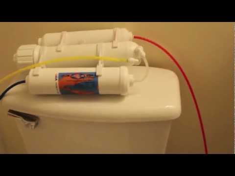 OMEGA Portable RODI Water Filtration Unit - Setup For Home Aquarium