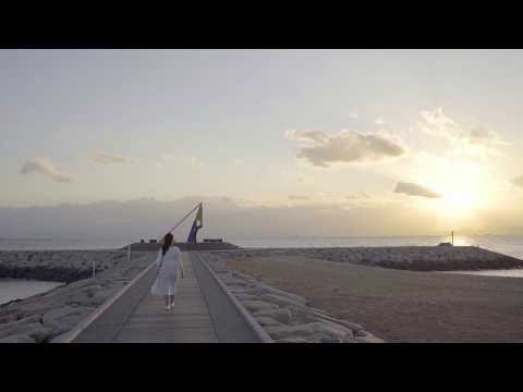 やまぐち映像図鑑 NO.113 きららビーチ焼野の夕陽［山陽小野田市］ | Kirara Beach Yakeno Sunset [ Sanyo-onoda city ]
