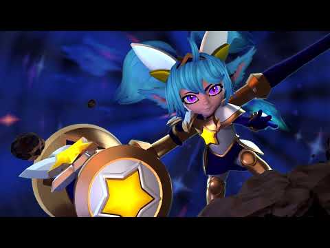 Poppy Star Guardian Splash Art Animated in 3D - Fanart