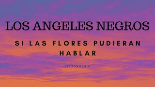 LOS ANGELES NEGROS - SI LAS FLORES PUDIERAN HABLAR (LETRA)