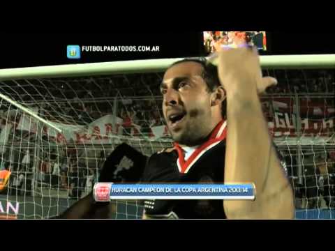 Díaz: "Huracán va a ser de Primera". Central 0 (4) - Huracán 0 (5). Final. Copa Argentina. FPT.