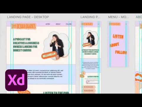Designing a Landing Page with Alyssa Nguyen - 2 of 2 | Adobe Creative Cloud
