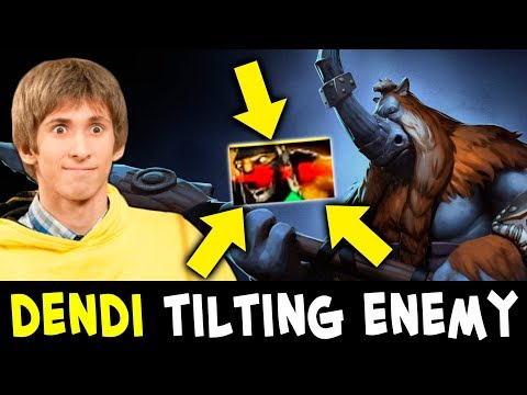 Dendi legendary Magnus — making enemy ABANDON