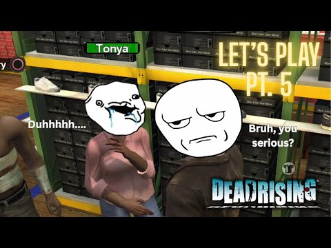 WORST SURVIVOR EVER!!! - Dead Rising Remaster Let's Play Pt. 5 #deadrising #gaming #smallyoutuber