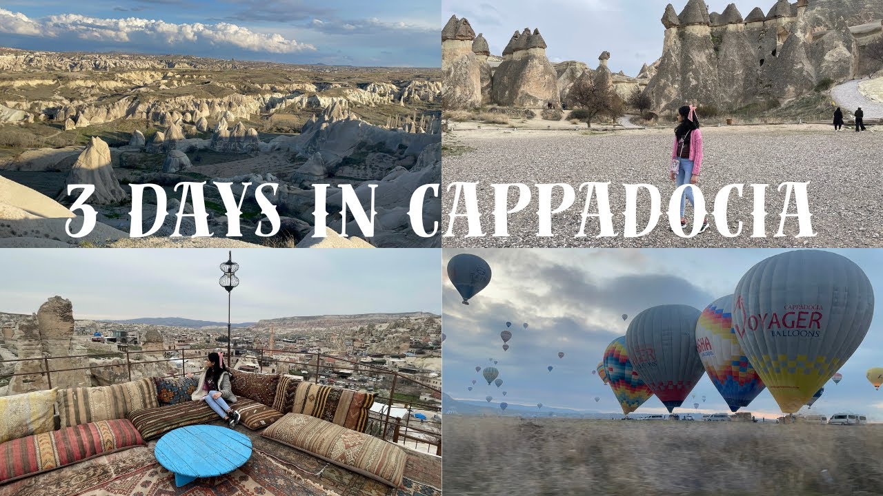 BEST THINGS TO DO IN CAPPADOCIA, TURKEY | red + green tour, hot air balloon, uchisar, goreme, ihlara