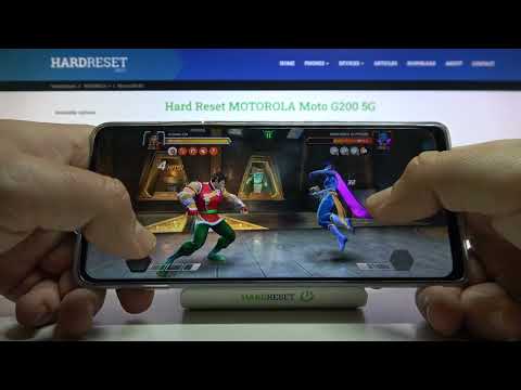 Motorola G200 5G *! 144 Hz Screen Refresh !* Game TEST  - Marvel Contest of Champions